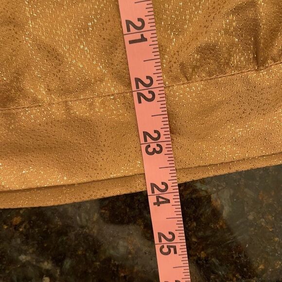 *Hale Bob* LA Metallic Silk Tir Shirred Neck Halter - Picture 11 of 11